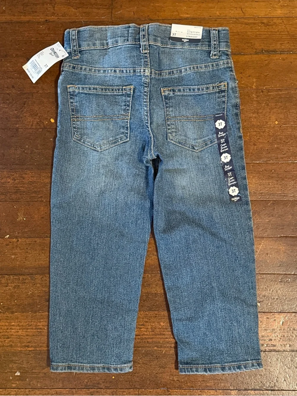OshKosh B'gosh Light Blue Straight-Leg Kids Jeans Size 3T